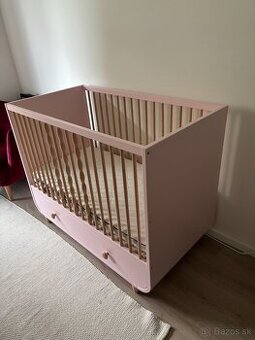 Detska postielka Ikea Myllra + matrac