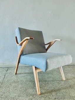 Renovované retro kreslo Mier Topolčany