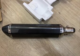 Nová športová koncovka výfuku Akrapovič dlhá verzia 470mm