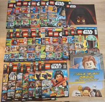 Star wars časopisy,knihy,Dobble,figúrky Hasbro