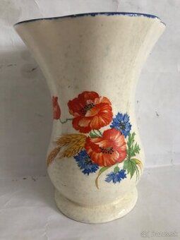 Vileroy boch starozitna vaza vlci mak vlcie maky