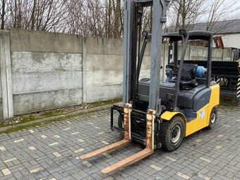 Jungheinrich TFG425 – 2,5t LPG, Duplex 4m, side-shift, 6900h