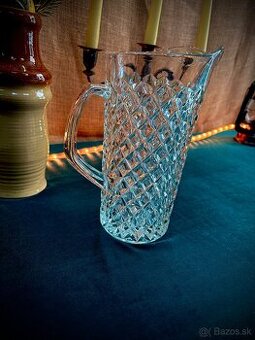 Bruseny krištáľový džbán