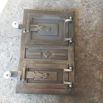 Liatinové dvierka na pec sada č15 - 1