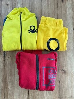 Detské chlapčenské mikiny a tepláky veľkosť 128-134