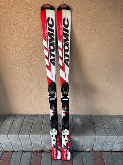 Atomic - detske lyze + viazanie 130cm