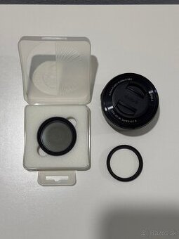 Objektív Sony E PZ 16-50mm f/3.5-5.6 OSS s 2 filtrami