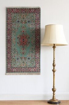 ⭐Nádherný perzský koberec - hodvábny Nain 140x70⭐