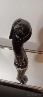 Milá soška psíka výška 20cm krásny stav.