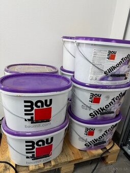 Fasádna farba ,,šedá” Baumit SilikonTop