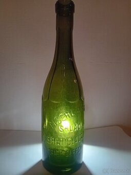 Staré pivové fľaše