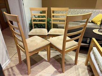 Jedálenské stoličky 3+1 zadarmo