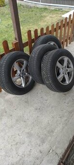 Zimne pneumatiky r 16 na alu diskoch Poprad