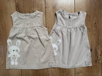 Šaty pre dvojičky veľ. 74