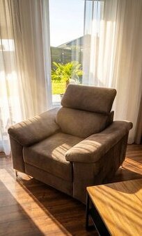 2x Extra široké prémiové kreslá Inter Style (v záruke)