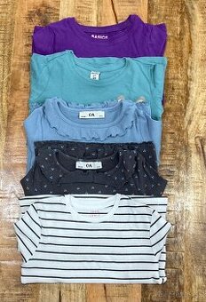 Tričká s dlhým rukávom, 3-4 roky/104 cm