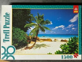 Puzzle 1500 - pláž - The Seychelles Beaches