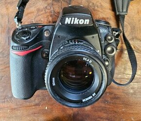 Nikon D700 + 4x objektiv + prislusenstvo