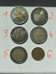 € pamätné mince
