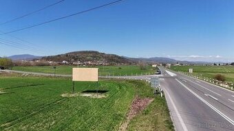 Billboard - hlavná cesta medzi NMnV a Trenčínom