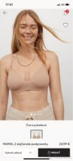 Mama dojčenské podprsenky H&M - 1