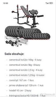 Predám domácu posilňovňu
