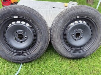 195/65 R15 KUMHO ecowing, plechové disky