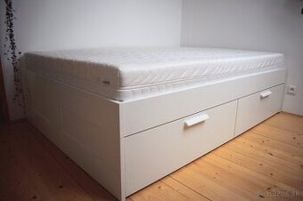 Postel s matracom 146 x 200 cm