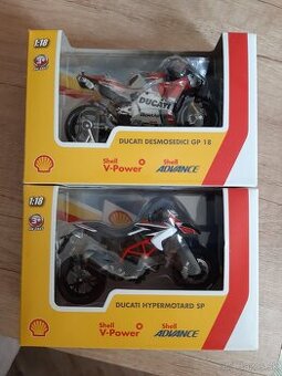 Zberateľský model SHELL MOTOCYKEL DUCATI