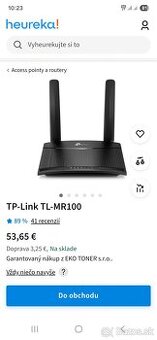Tl-MR 100 wifi router
