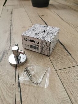 SAPHO - X-ROUND E dvojháčik, chróm XR202