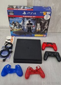 Predám PS4 slim 1TB