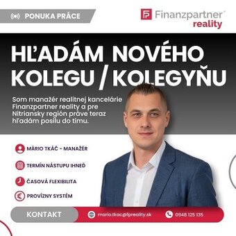 Realitný maklér - Nitriansky región a okolie