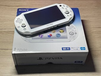 PlayStation Vita Glacier White SLIM + krabica