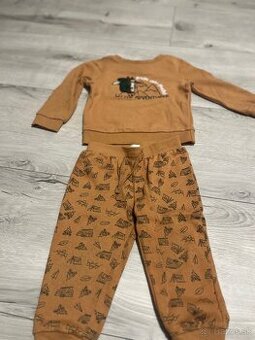 Detská tepláková súprava, veľkosť 18-24m, vhodná 86-92