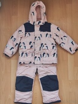 Zimné 98-104 dievčenské oblečenie do snehu