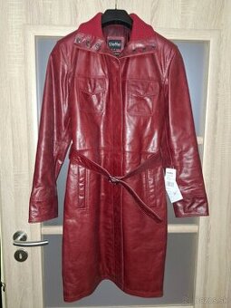 Dámsky kožený kabát Steffel - 1