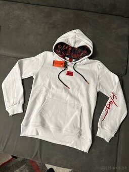 Biela mikina Hugo boss XL