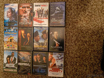 2 euro/kus - VHS videokazety originálne český dabing