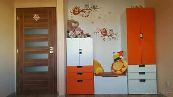 IKEA - STUVA - Detske skrine + box
