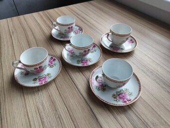 Vintage kávový servis Made in China