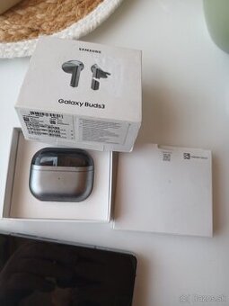 SAMSUNG Galaxy Buds 3 Silver originál