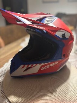 Prilba Acerbis X-Track + okuliare Progrip