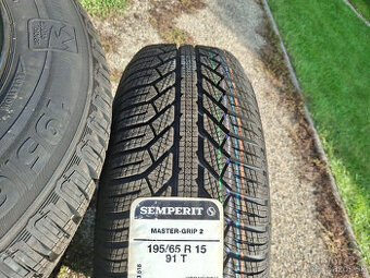 15 plechy 4x108 Citroen C3 + zimné 19565 r15 nejazdené