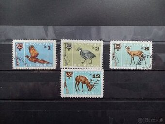 Poštové známky č.782 - Bulharsko - fauna