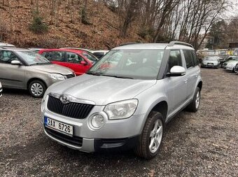 Škoda Yeti 1.8 TSI 118kW 4x4 tažné klima 2012 nové ČR