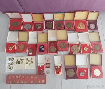 Zbierka odznakov a medailí