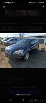 Rozpredam ford focus mk3 1.6 tdci