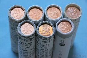 euromince rolky    Fínsko 1cent a 2cent