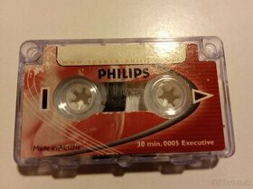 Philips minikazety 5ks+ držiak